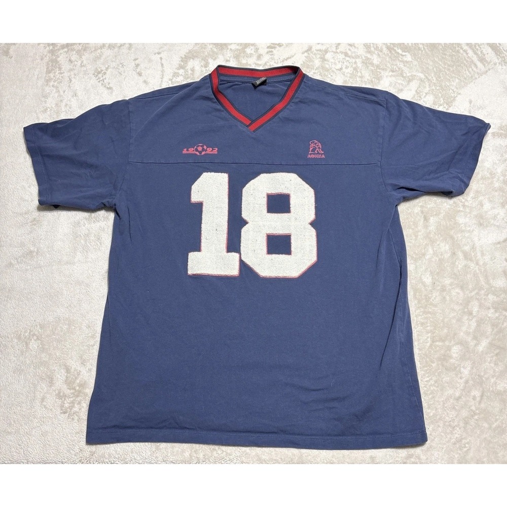 Urban Outfitters Relaxed Fit Football Jersey Tee Size Small Medium Oversize